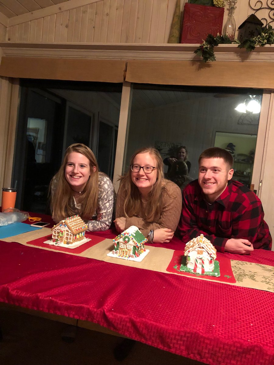 BigCowboy22's tweet image. All three with their masterpieces!  #siblingfun #family