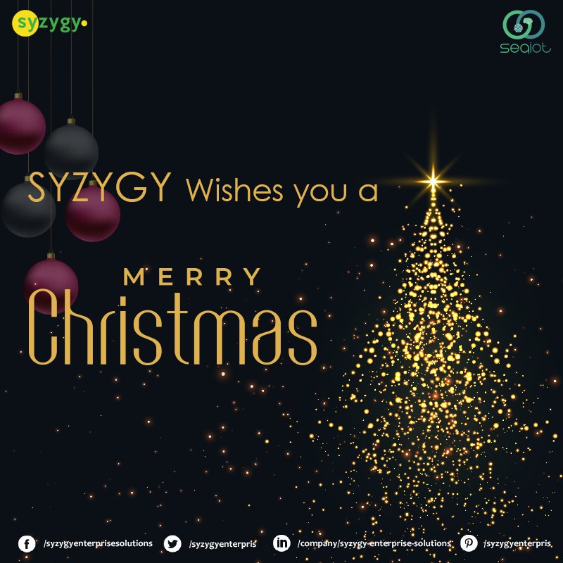 syzygyenterpris's tweet image. #MerryChristmas
