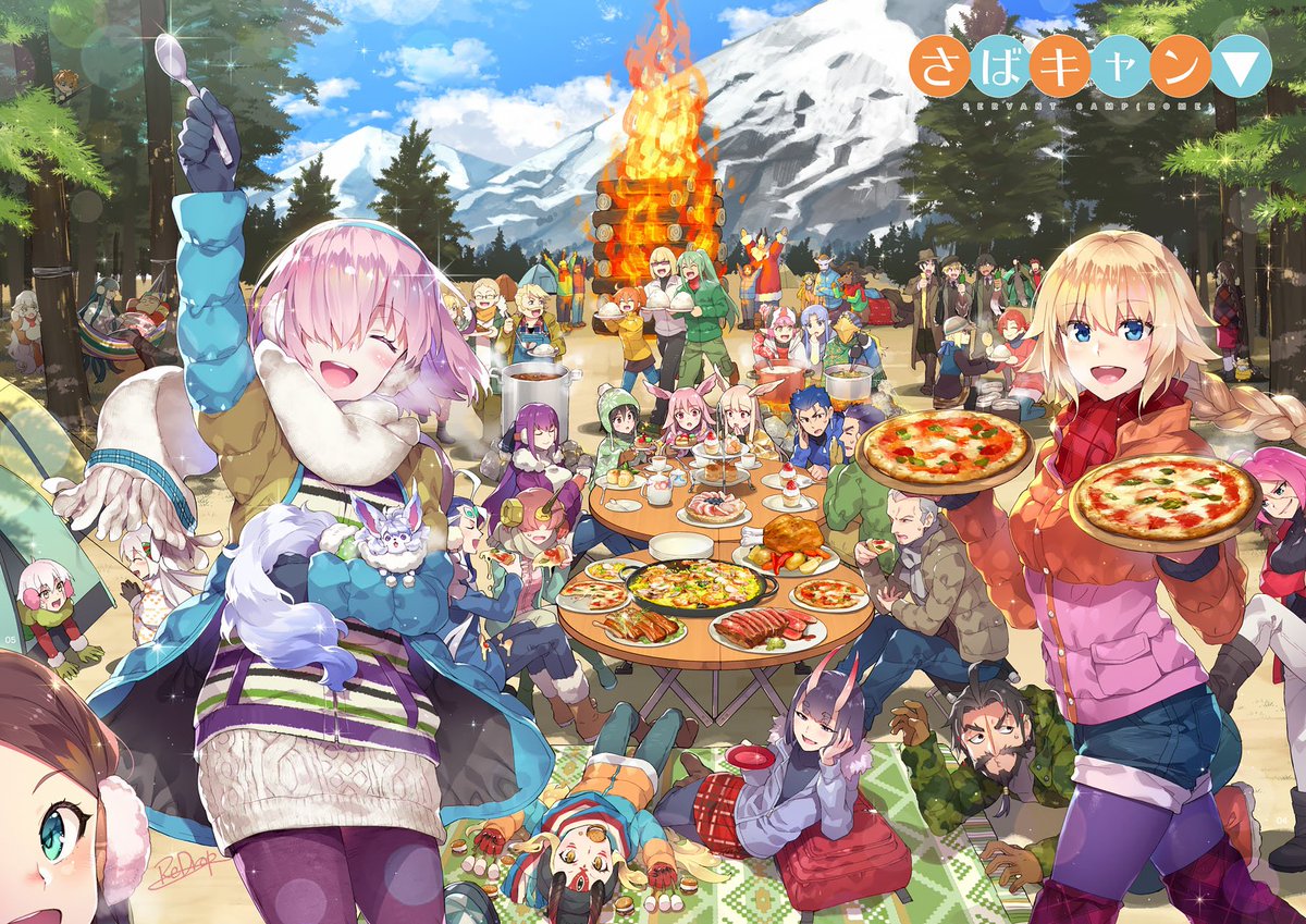 Fgo Redropの集合絵はいつも細かい見どころが多い Fgoまとめ速報leak
