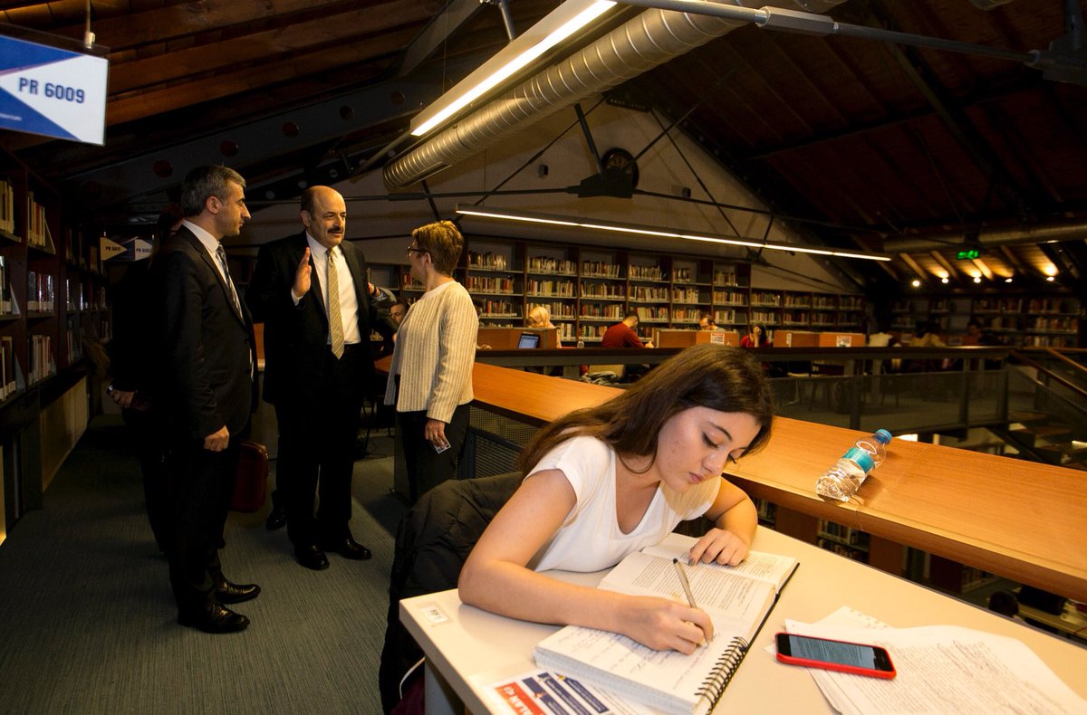 YÖK Başkanı Sayın Prof. Dr. <a href="/yekta_sarac/">Prof. Dr. M. A. Yekta Saraç</a>, üniversitemizi ziyaret etti.

Rektör Prof. Dr. Sondan Durukanoğlu Feyiz ile bir araya gelen Prof. Dr. Saraç, yeni eğitim modelimiz ve araştırma politikalarımız hakkında bilgi edindi.

Prof. Dr. Saraç’a, ziyareti için teşekkür ediyoruz.