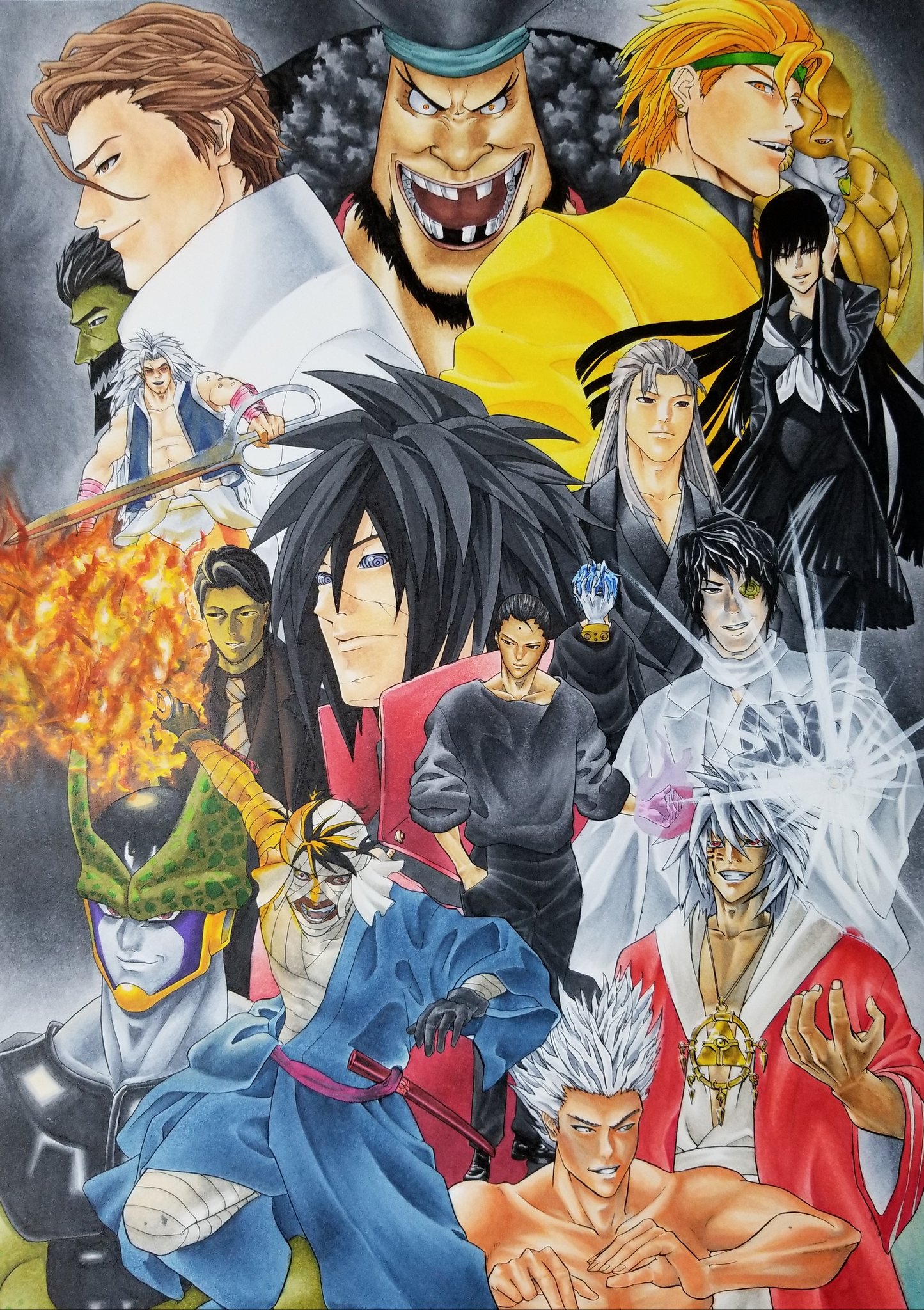 吉野 18年自分が選ぶ今年の4枚 あそびあそばせアニメ10話 好きな銀魂キャラ集合絵 好きなジャンプ敵キャラ集合絵 お気に入り背景 T Co L7o0koie0g Twitter