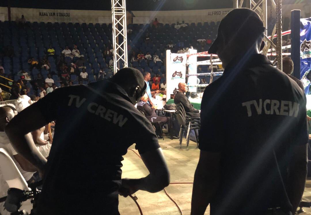 ad_VisorsGH's tweet photo. We were at the Bukom Boxing Arena on Christmas 🎄 Eve for the Cabic Fight Night II Promotion: 

Patrick Allotey decisioned Sherrif Kasongo to retain his WBO Africa Super Welterweight Title

Richard Lartey won a 10th rd TKO over Morris Okola for his WBO Africa Heavyweight belt https://t.co/kqweOkFZxH