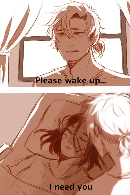 You know when your favorite ship is known by literally two people because they're ocs and you go into cardiac arrest while drawing them..yea... 