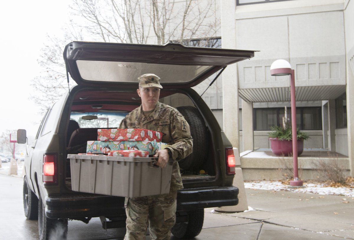 ReadyWisconsin's tweet photo. #SantaAlert – Never Fear – Presents are on their way!   #OperationSanta https://t.co/yFvfnFI6SP