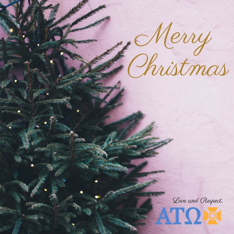 Merry Christmas from Alpha Tau Omega National Headquarters.