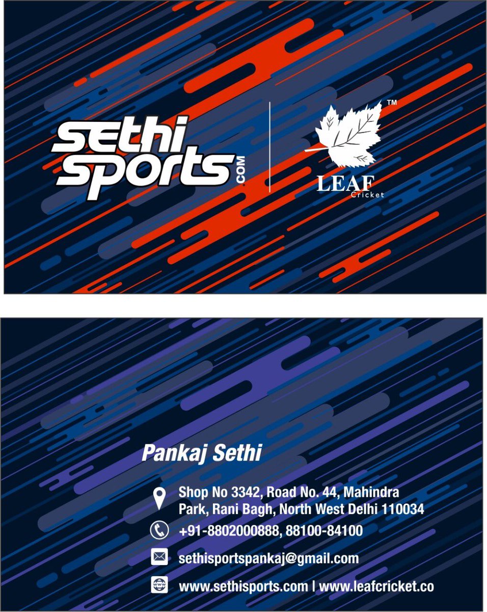 SethiSports's tweet photo. https://t.co/Zm4eu0pmzm
#sethisports #sethisportsuk #ss #ton #sg #bas #newbalance #kookaburra #dsc #gm #sf #addidas #nike #asics #spartan #graynicols #mrf #ceat #shrey #massuri #leaf #leafcricketballs @sethisportspankaj @leafcricketuk @onlycricketstore @leafcricketuk https://t.co/Dv31U2oXyK
