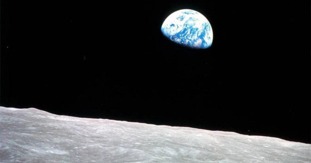 CBSNews's tweet photo. Remembering 1968: How Apollo 8 sent a timeless holiday greeting from the above https://t.co/WGcXdjrOQj https://t.co/pMQ4sTgjUF