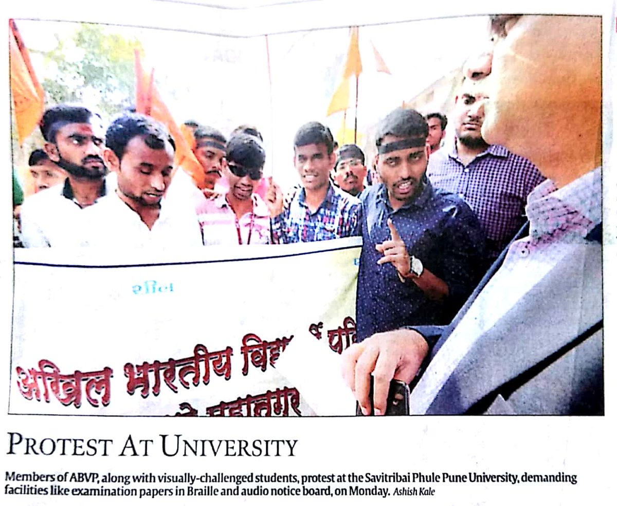 ABVP SPPU Pune tweet media