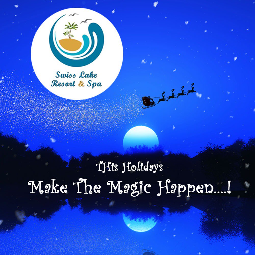 Celebrate the Wonder and the Joy of the Festive Season with Swiss Lake Resort &amp; Spa Lavasa
Team Swiss wishes you all Merry Christmas!