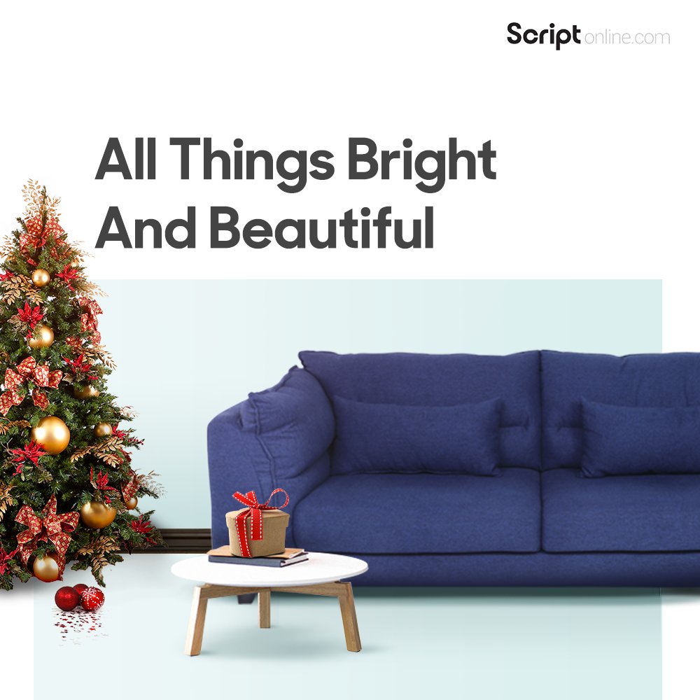 scriptonlineind's tweet image. Twinkle all the way! Get your home ready for gatherings with comfortable sofas, shimmering tones and subtle ornaments.

Visit our stores in Indiranagar, Bengaluru or Kirti Nagar, New Delhi to discover more holiday décor for your home. #ScriptYourSpace