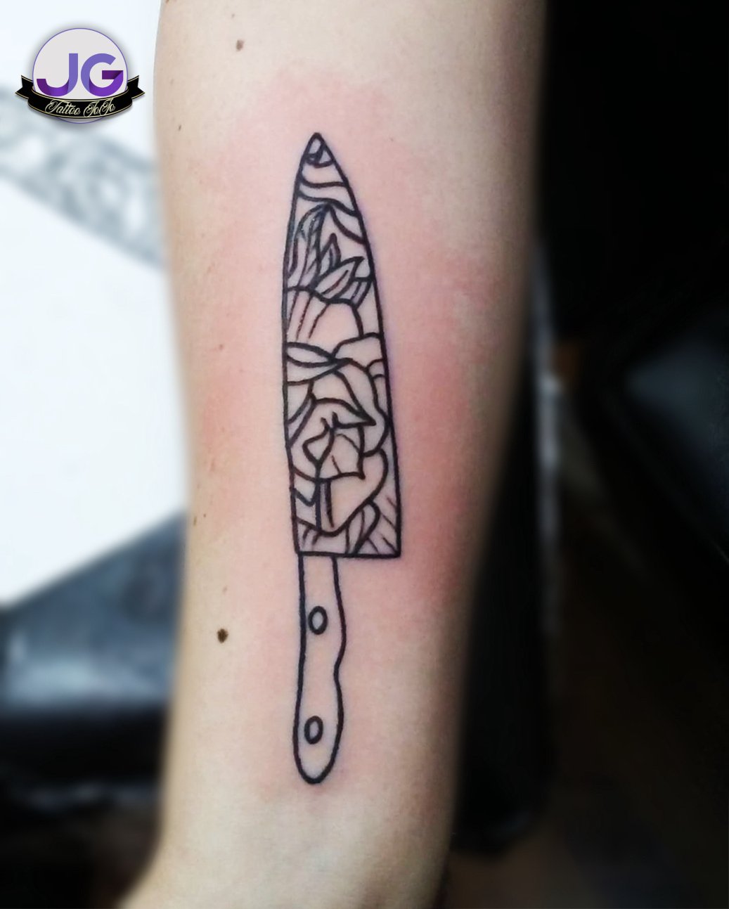 Top 85+ meaningful chef knife tattoo super hot in.eteachers
