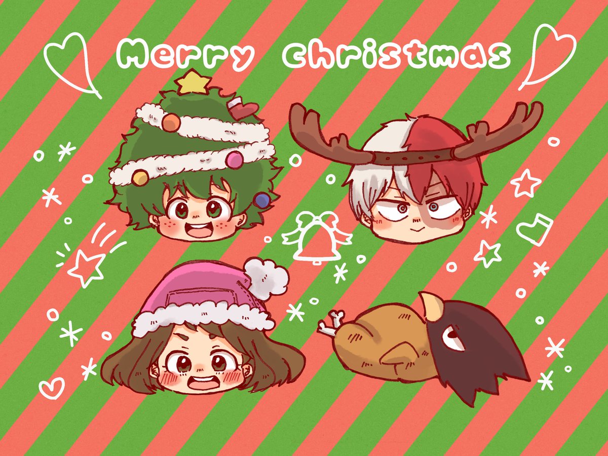 僕のヒーローアカデミア BNHA Merry Christmas~ - WERTZUNGEのイラスト