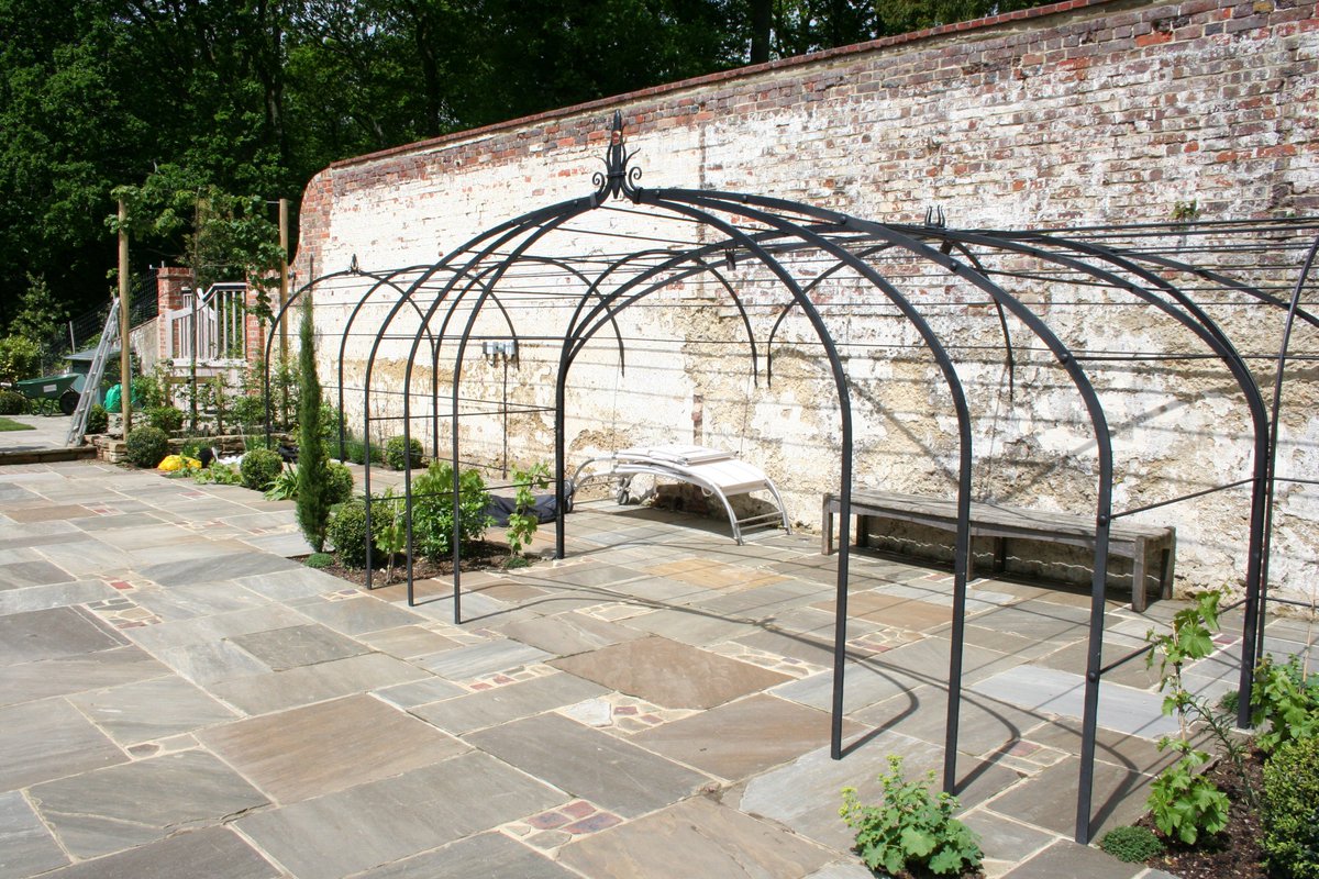 ForgingMatters's tweet image. Garden Pergola