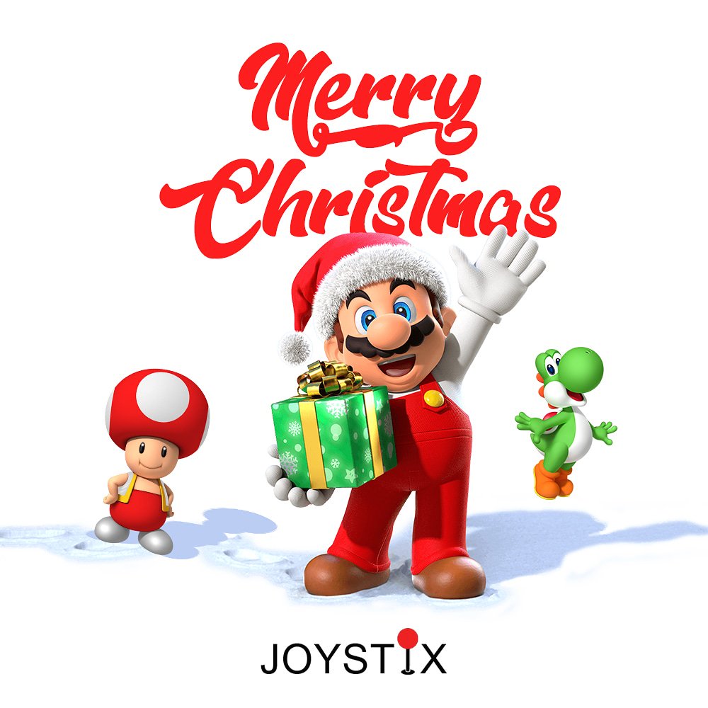 JoystixLTD's tweet photo. HO! HO! HO!

May you receive the gifts of new consoles and games this holiday. Merry Christmas! 😎😎🎉

#merrychristmas #joystixng #lagos https://t.co/I9KO9BqhYk
