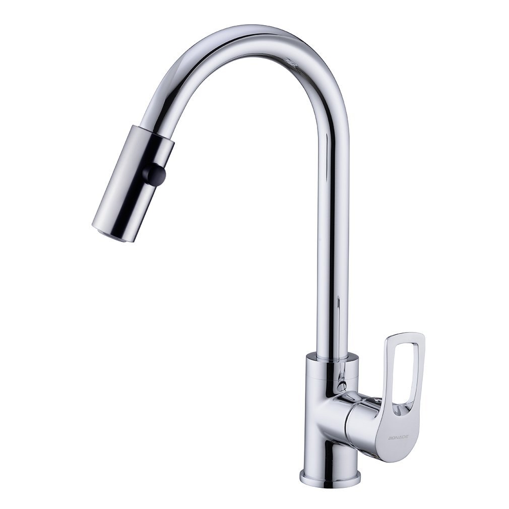 Wasserhahn Küchenarmatur Einhebelmischer Mischbatterie Armatur Wasserfall Kalt