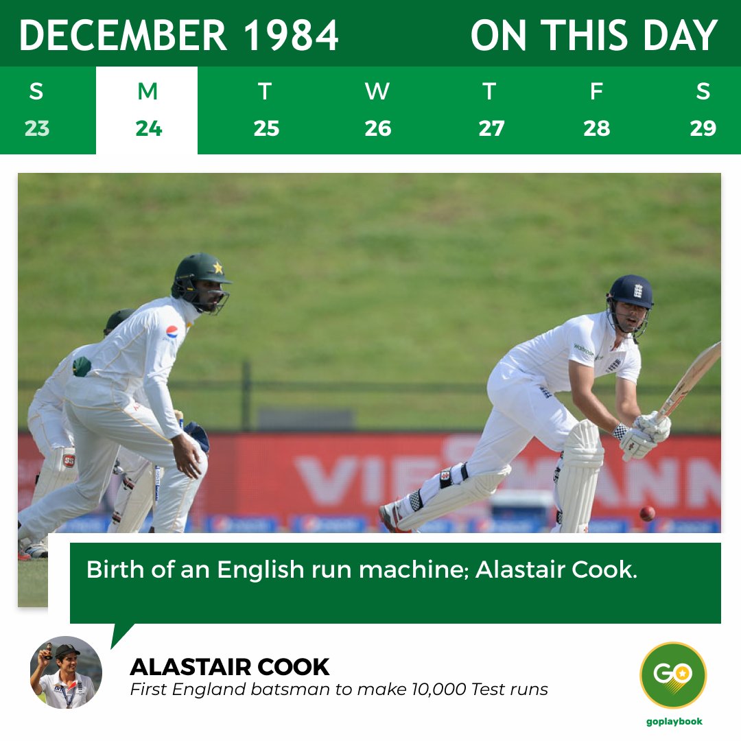 Happy Birthday Alastair Cook !      