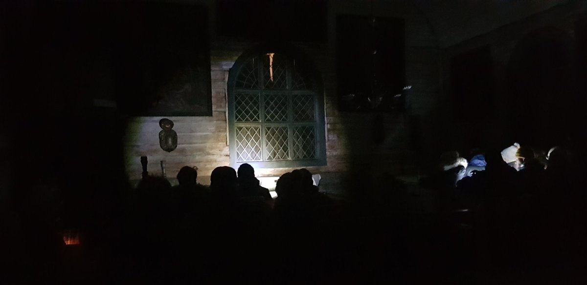 AGardberg's tweet photo. Scouternas traditionella #Julotta i Karuna kyrka, Fölisön, Helsingfors. Varje år kl 06.45, oberoende av väder sedan 1946. Tack #Seaboys https://t.co/Teq6toihRb