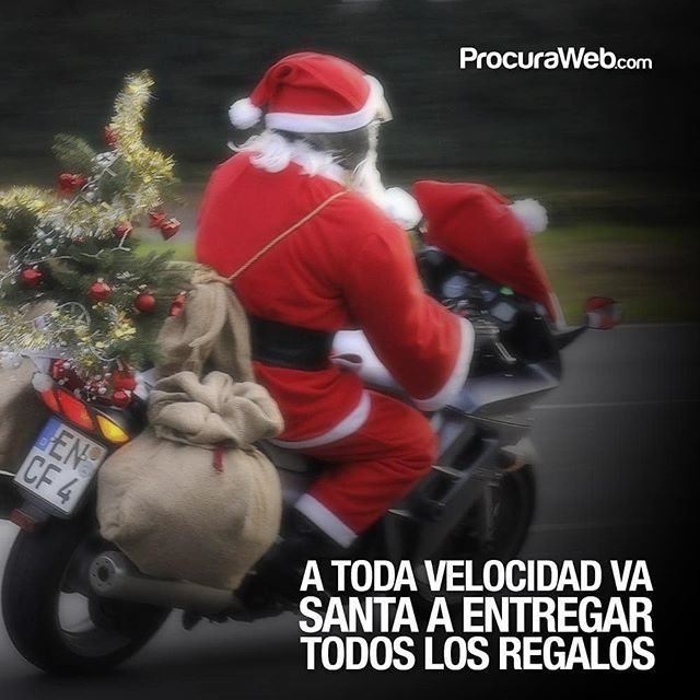 procuraweb's tweet photo. Se le dañó el trineo y a correr en moto dijo Santa.
.
#Procuraweb
#Maracaibo
#Venezuela
#Feliznavidad
#Hornocity
#Repuestos https://t.co/VMA2seAnsu https://t.co/uKsVH57n00