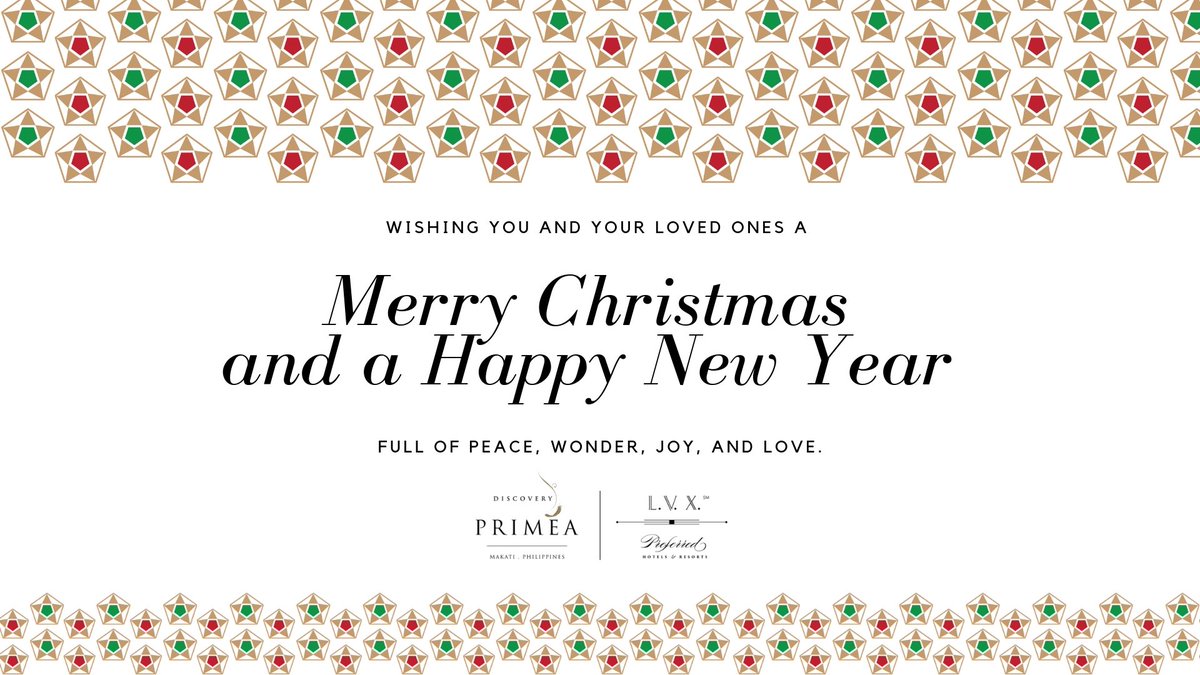 DiscoveryPrimea's tweet photo. The Discovery Primea family wishes you and your loved ones the happiest of times this season! https://t.co/ylzsg06zty