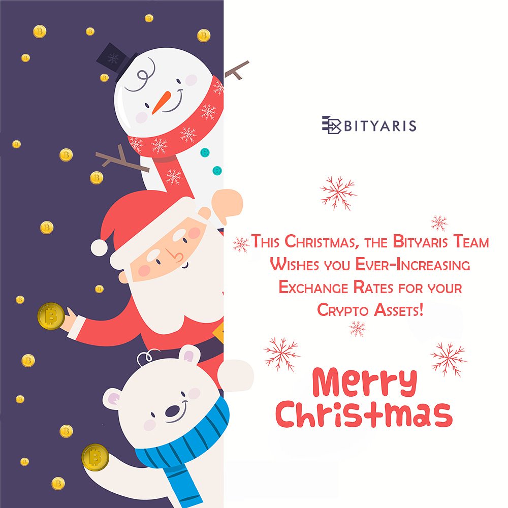 bityaris's tweet photo. We wish you and your family members a Merry Christmas!

#CryptocurrencyExchange #Cryptohero #christmas #bitcoin #dubai #uae #kuwait #Digitalcurrency #Currency  #DigitalcurrencyExchange #smartinvestment #investmentdevlopment #bityaris https://t.co/ExfbqemZGS
