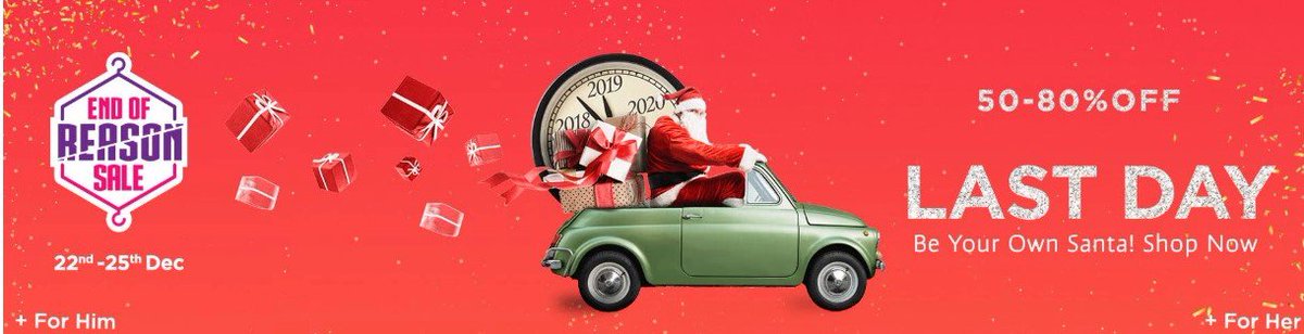 SpecialShoppe's tweet photo. Click - https://t.co/R50CDw81dr &amp; Earn Rs 50 instantly RT
#MyntraEndOfReasonSale 
#SeizeTheNight
#MerryChrismas
#AtalBihariVajpayee
#HappyChristmas
#ChristmasDay
#GoodGovernanceDay
Civil Services Examination
Jesus Christ
Myntra End Of Reason Sale https://t.co/6vaKAeWwiV