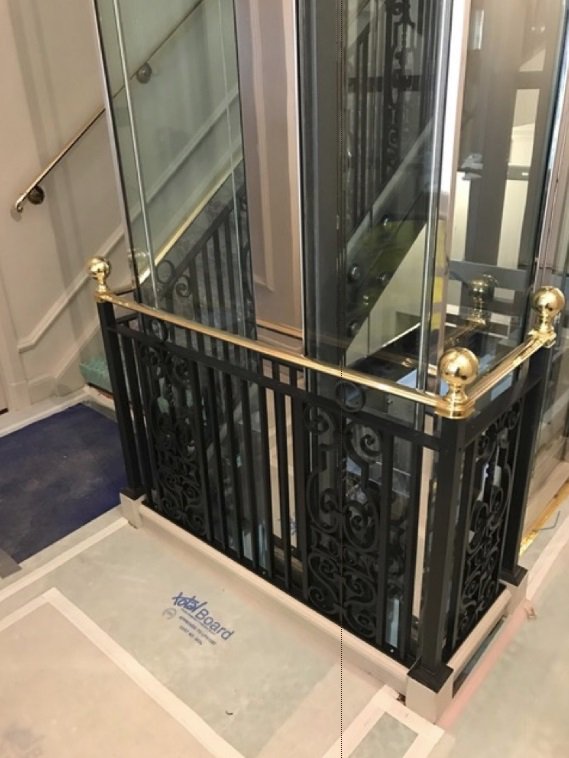 ForgingMatters's tweet image. Some proper restoration work, forged panel to match existing.