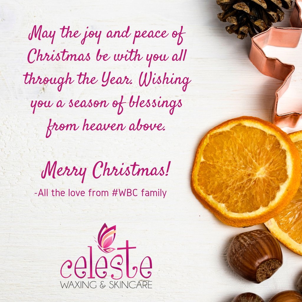 Merry Christmas from all of us! Season's Greetings from the #WBCfamily! ☃️❄️🎄

#waxingbyceleste #merrychristmas #christmasgreetings #socalpulse #waxingspa