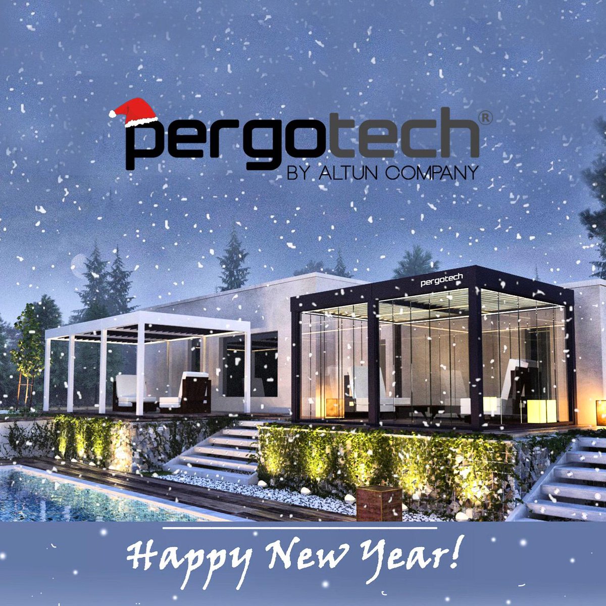 ALTUN_PERGOTECH's tweet photo. PERGOTECH® wishes you a healthy and successful New Year!
#merrychristmas #happynewyear #pergotech #pergotechworld https://t.co/gFleI9LNts
