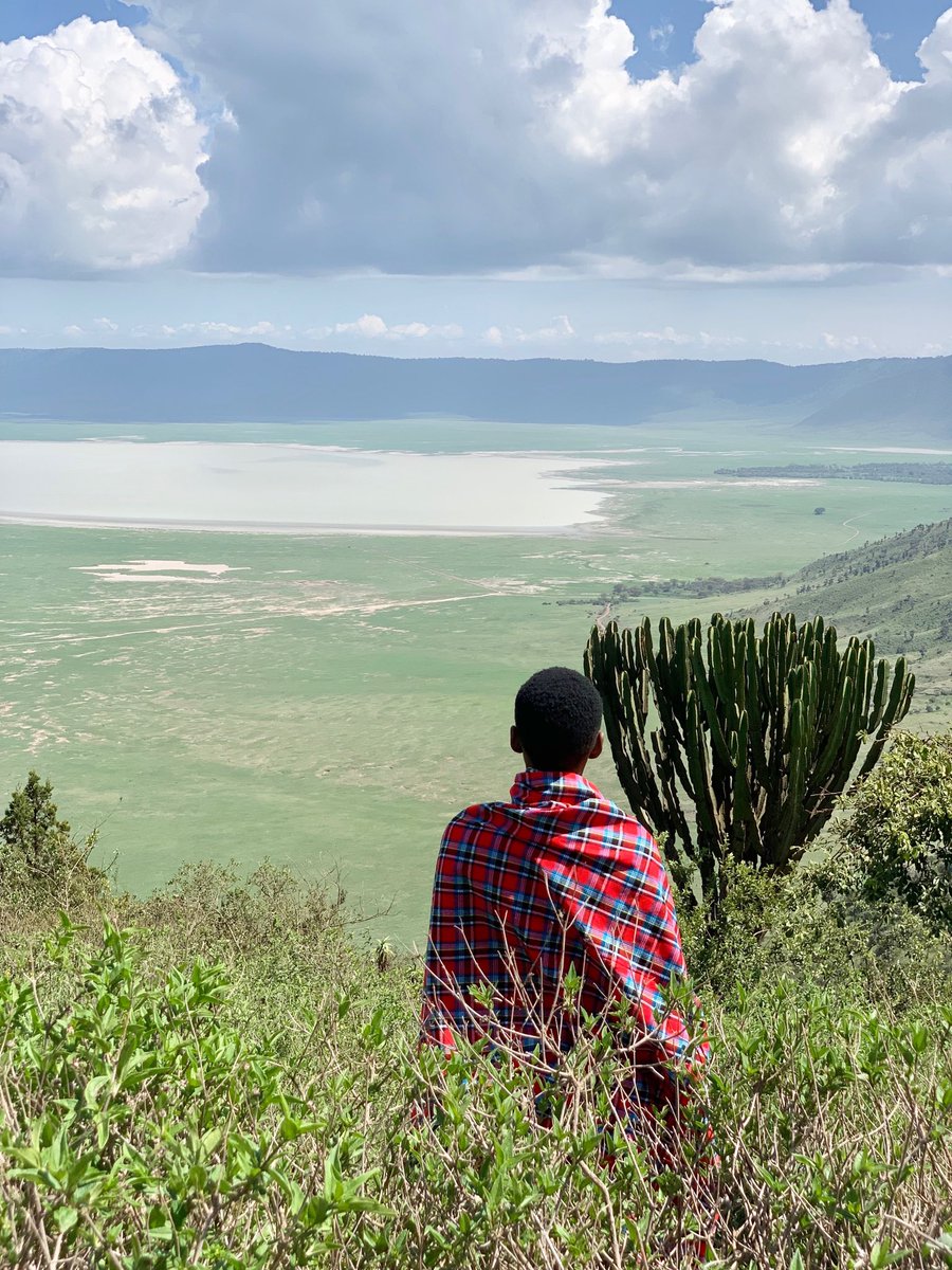 God is such a creator😍 Tanzania is such a beautiful country, proud to call it home. #TanzaniaUnforgettable #NgorongoroCrater