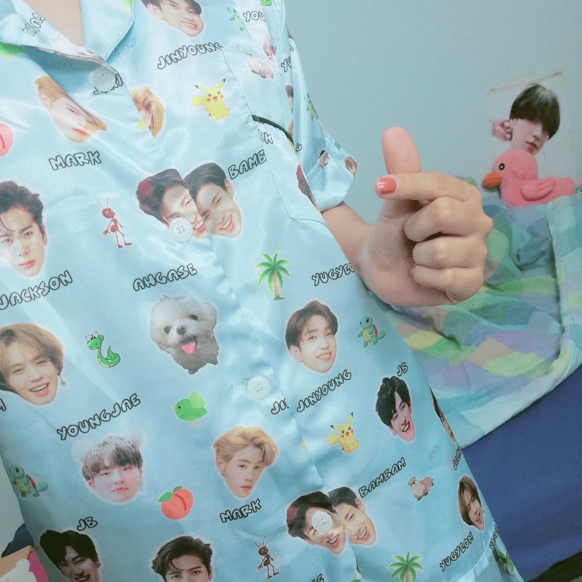 peploi's tweet photo. รีวิวชุดนอนลายกัซ
ผ้าลื้นใส่สบายลายน่ารัก งื้อออ 😍😍
.
#ReviewG7 @KanyapatPhopan https://t.co/WdrRjXvDo4