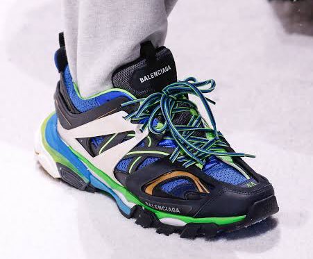 BALENCiAGA TRACK HOMME BLACK GREEN Paul warmer