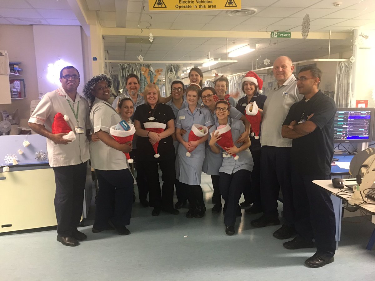 Merry Christmas from Coronary care unit Glenfield 🎄🎄 #LeicesterHospitals