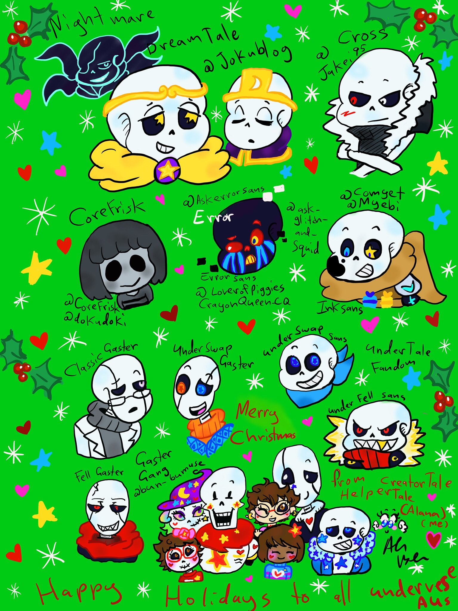 ShowCasing ( Christmas Sans + The J Badge ) In Undertale: Weird Multiverse  