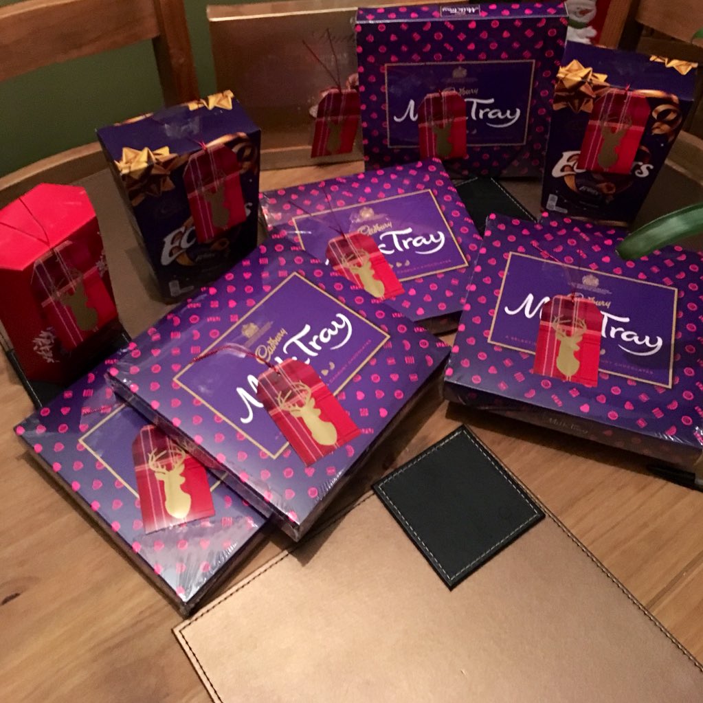 A little treat for the team in both sites to say thank you for looking after our guests on Xmas day <a href="/franb1969/">Fran Broadhurst</a> @Valerie_PI3R