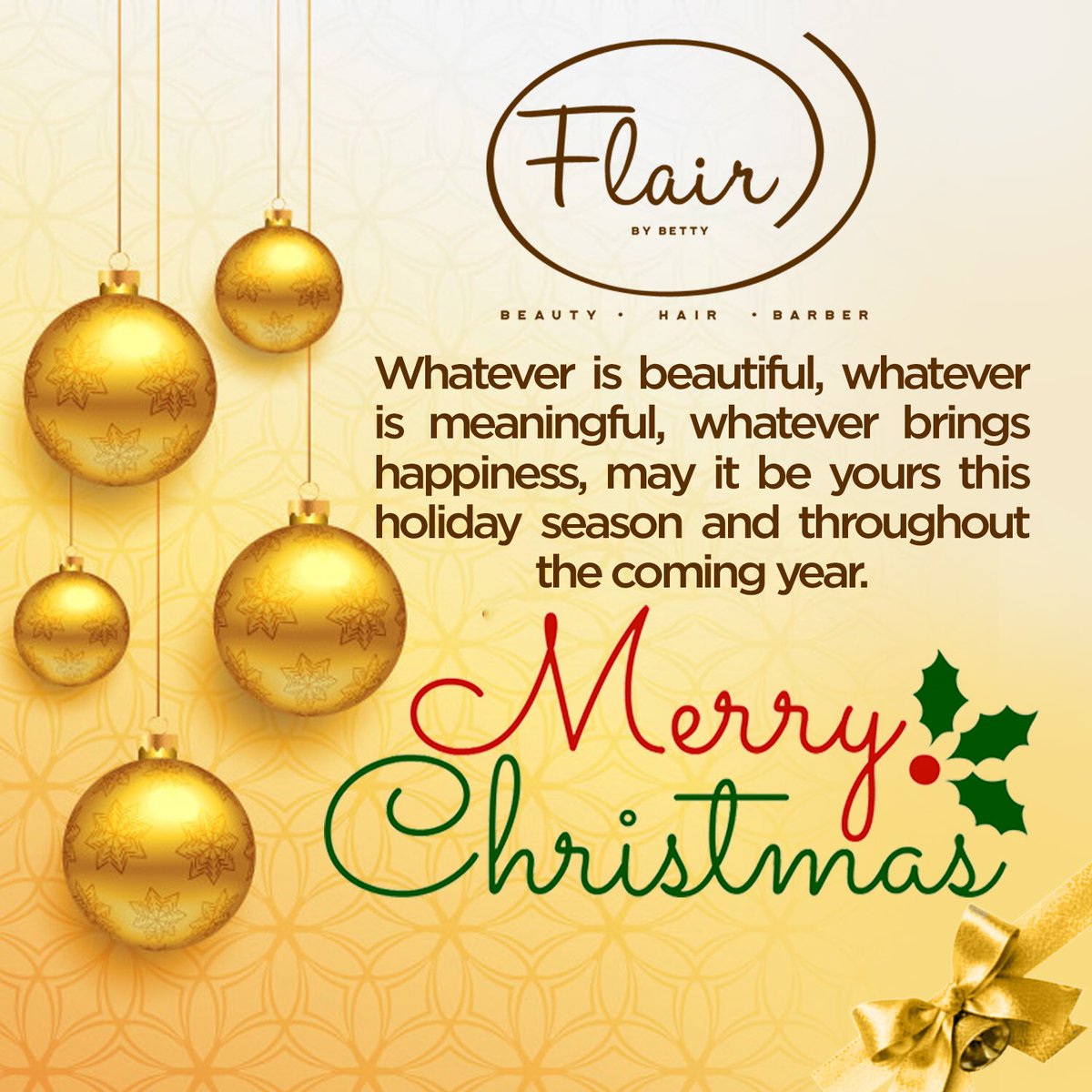 BettyMKyallo's tweet photo. Sending you good vibes to you and your loved ones. Merry Christmas https://t.co/htVuUcRnU8