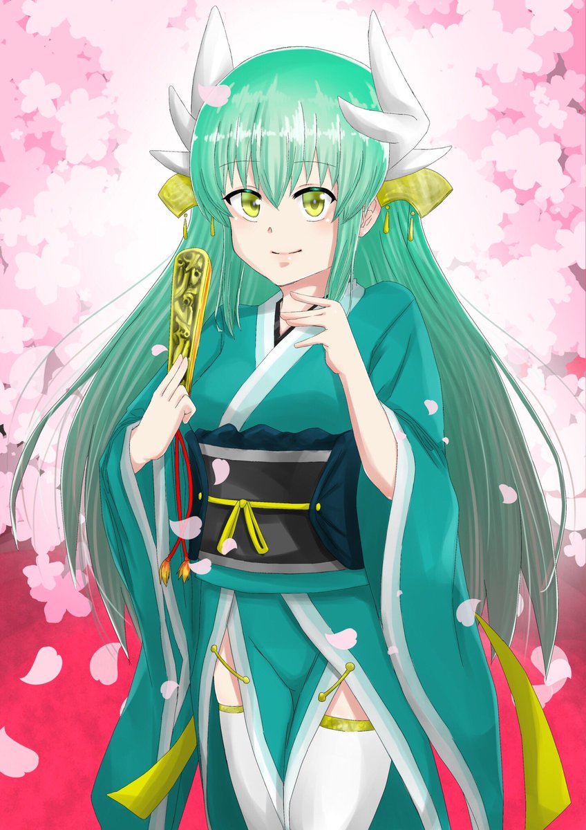 FGO「きよひー描きましたほぼ清姫しか強化してないのでだいぶ序盤でストーリー積みかけです」|日高あおは⛩illustrationのイラスト