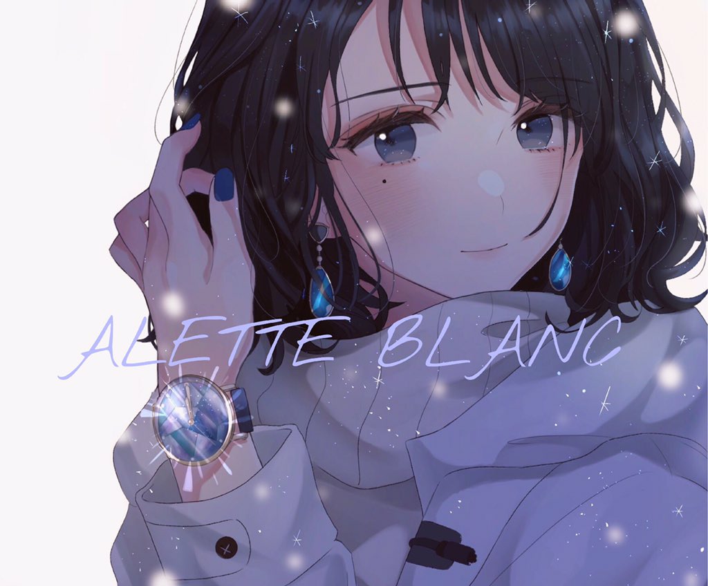 「ALETTE BLANC(@aletteblanc_jp )の時計のイラストを描」|梅涼/あなおと連載中のイラスト