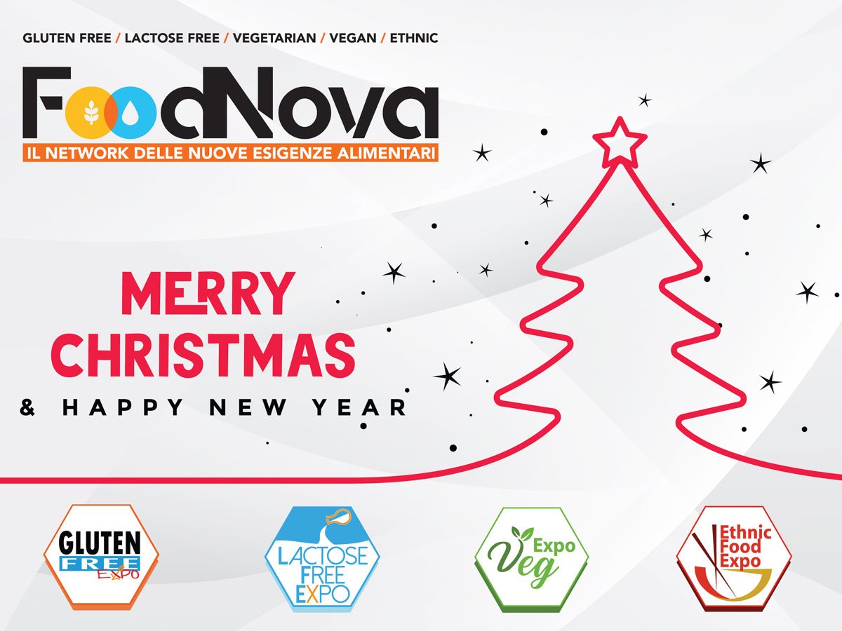 Tanti auguri di buon Natale e felice anno nuovo da parte di tutto lo staff!! 🎊🎉🎄🎉🎊  #merrychristmas #happynewyear #foodnova #glutenfreeexpo #lactosefreeexpo #expoveg #ethnicfoodexpo #iegexpo #christmas #holidays