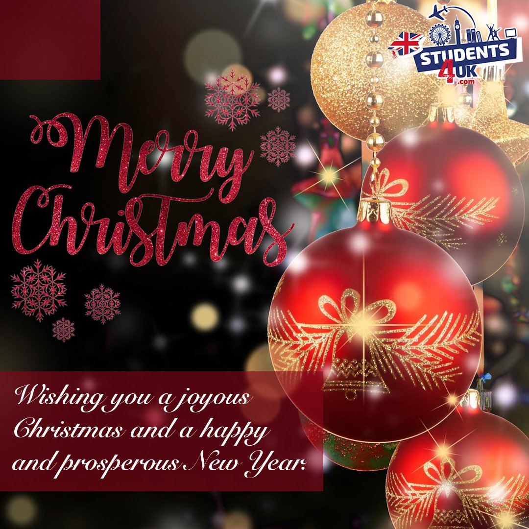 We here at Students4UK wish you all Merry Christmas and Happy New Year!
#ChristmasPresents #ChristmasMagic #ChristmasIsComing #ChristmasWish #ChristmasLove #Christmassy #ChristmasVibes #ChristmasMusic #ChristmasStory #ChristmasParty #ChristmasDrinks #AdventCalendar