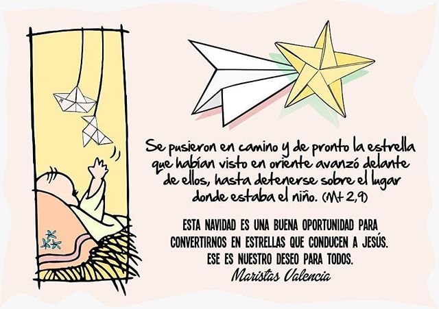 Que Dios con nosotros cambie nuestros corazones y nuestras vidas. 🎄Feliz Navidad!🎄
#maristasvalencia #maristascambia bit.ly/2T7Z5xn