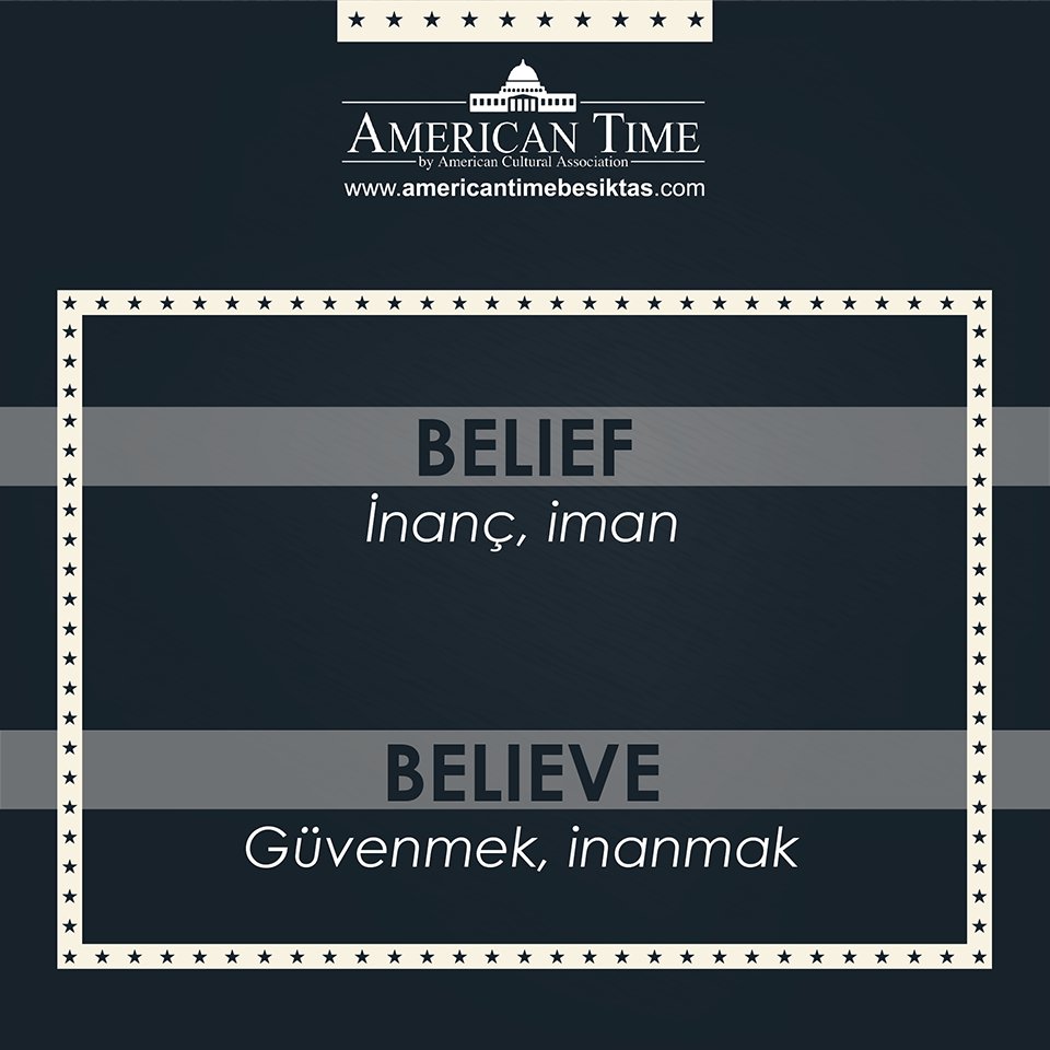 americantime_'s tweet photo. Sıkça Karıştırılan Kelimeler : Belief / Believe

#americantimebesiktas #besiktas #english #vocabulary #belief #believe #goodmorning #tuesday https://t.co/xBt5gb2ubj