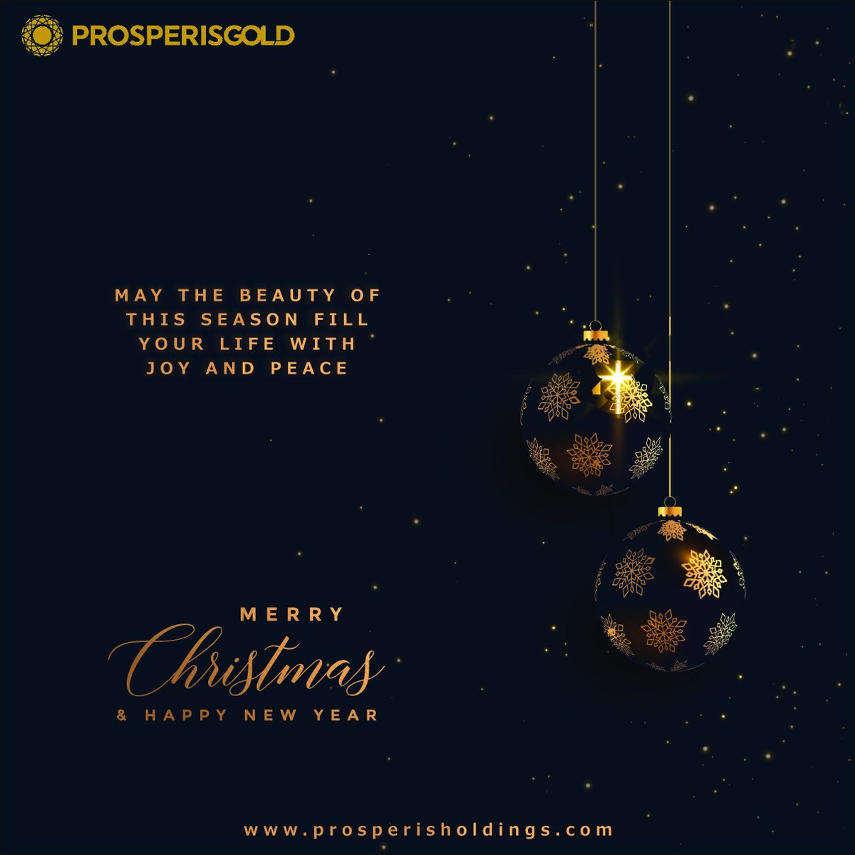 ProsperisGold's tweet photo. Happy Holidays to you and yours! May the spirit of of the season bring you and your family love, happiness and the purest joy.... Enjoy! 🎉.
#prosperisgold #friendshipthatcounts #Christmas2018 #2019 https://t.co/Tu8M7wLc0q