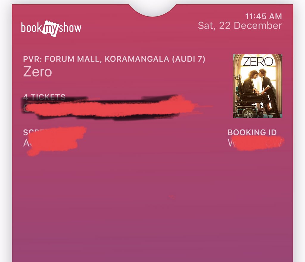 iambisu's tweet photo. #ChristmasWithZero @RedChilliesEnt Loved #zero21dec bcoz it’s a b’ful fable that allows us to celebrate the incompleteness within ourselves. Kudos to the team & King Khan! https://t.co/q2vQHo8wWX