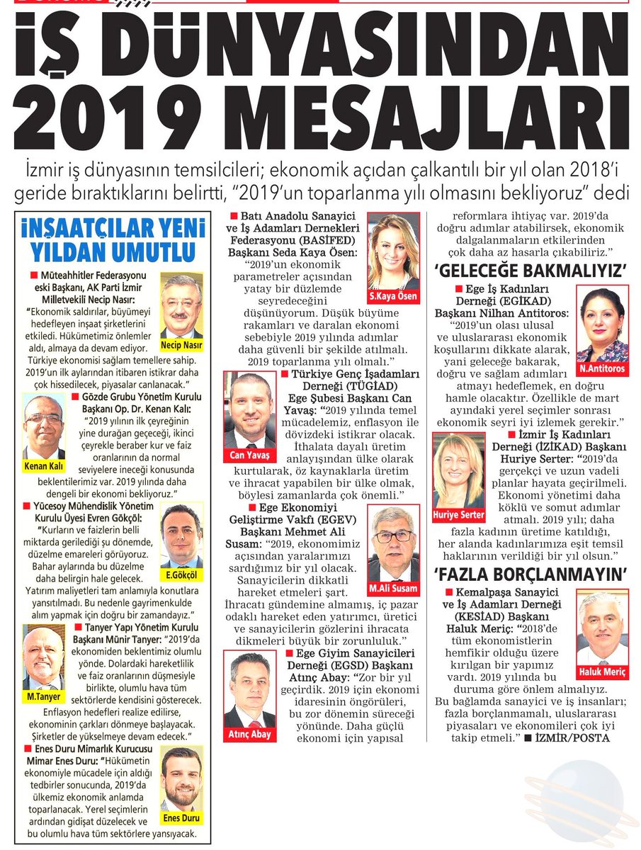 BASINDA BAŞKAN HALUK MERİÇ'TEN 2019 MESAJLARI..

#2019 #yeniyıl #kesiad #basın #mesaj #kemalpasa