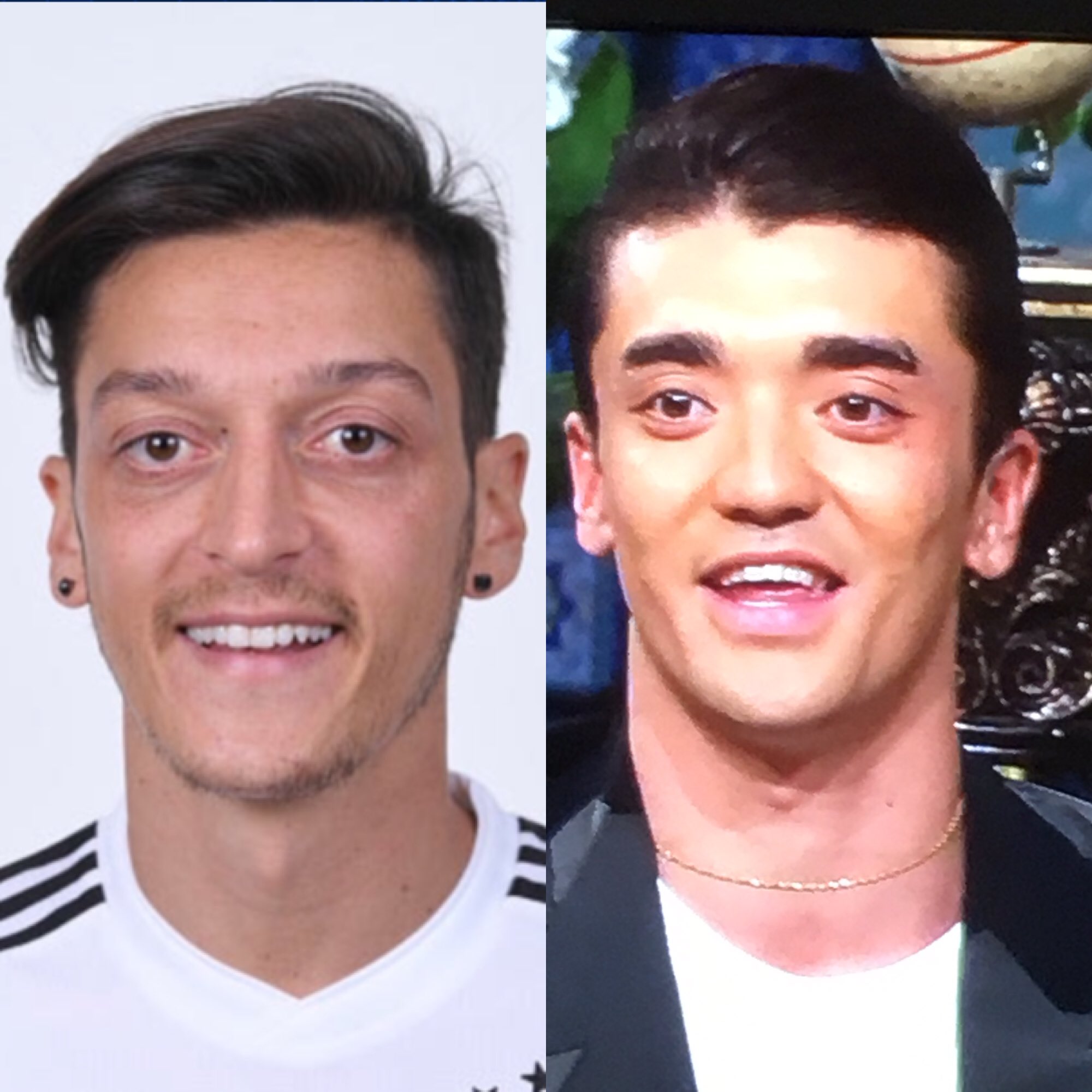 Kikinana 今さんま御殿に出てる 真木蔵人の息子noahがメスト エジルににてる さんま御殿 二世 T Co 4cldh5zwzl Twitter
