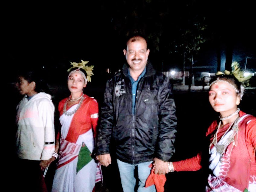 Jhumur Dance by Dipak Sarma of Natural Holidays in Kaziranga, Kaziranga Tour Package