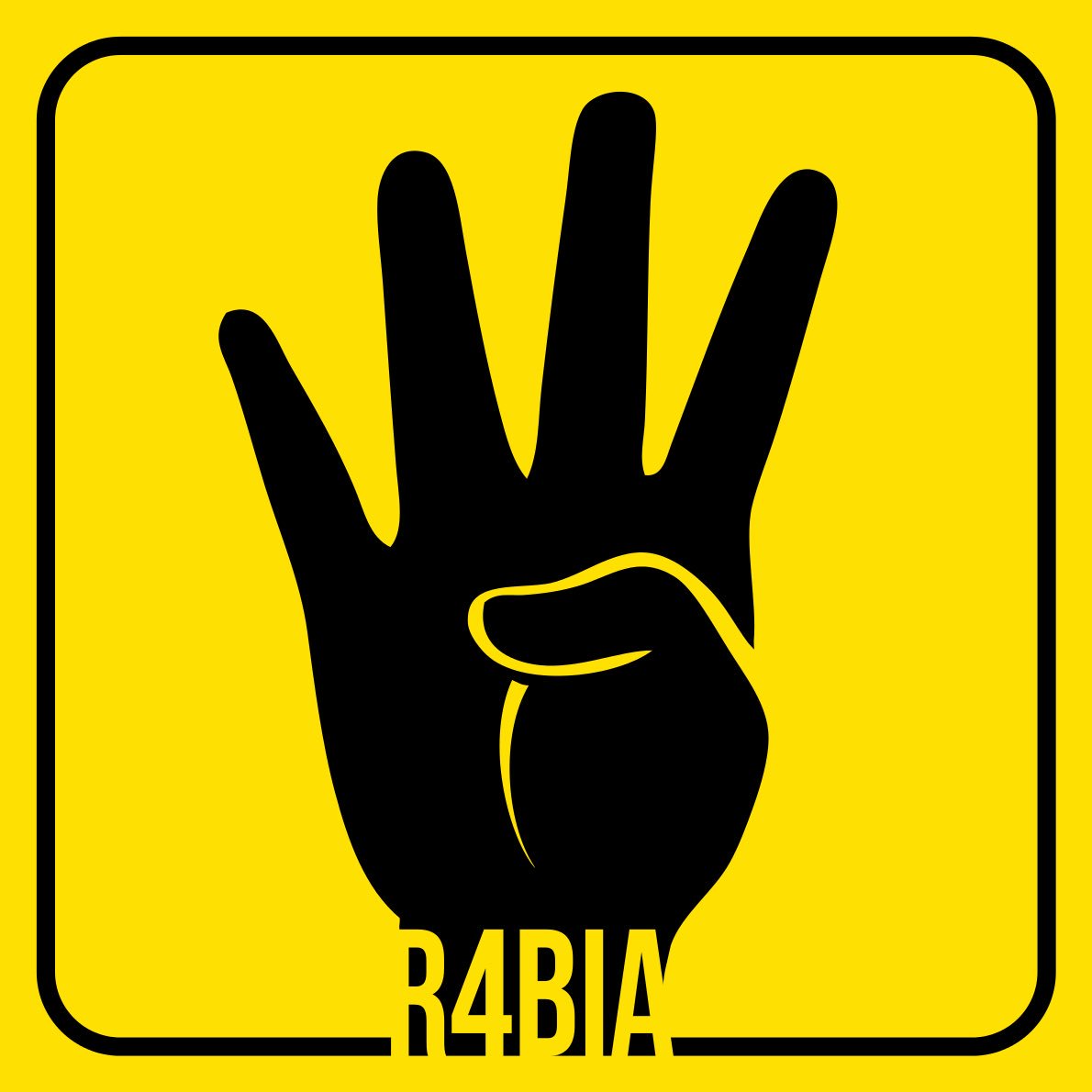 Hailfinger1's tweet photo. Rabia sign and @MBuhari’s 4 fingers sign: This sign is commonly used by Islamic brotherhood. Critics of the Muslim Brotherhood and the Morsi Government allege that the sign implies indirect support for terrorism. Fellow country men, let’s scrutinize, retweet &amp; comment https://t.co/IdCMbR6yEK