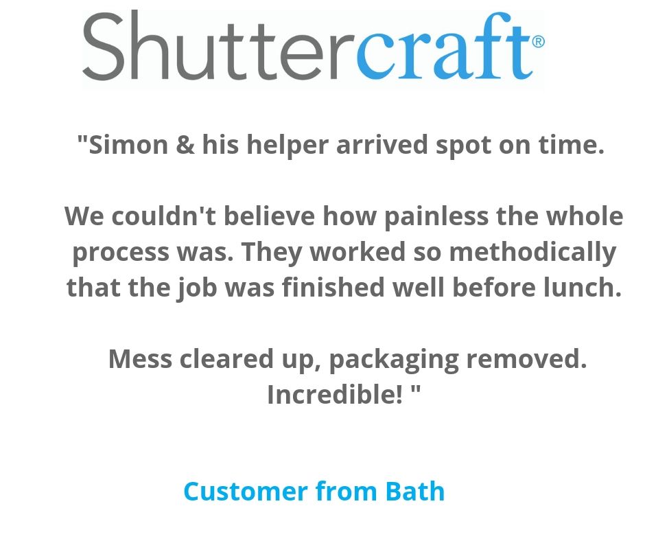 Shuttercraftsom's tweet photo. Great #testimonial. Thankyou 💙💙

#Bath #Homes https://t.co/ZYOFuemt32