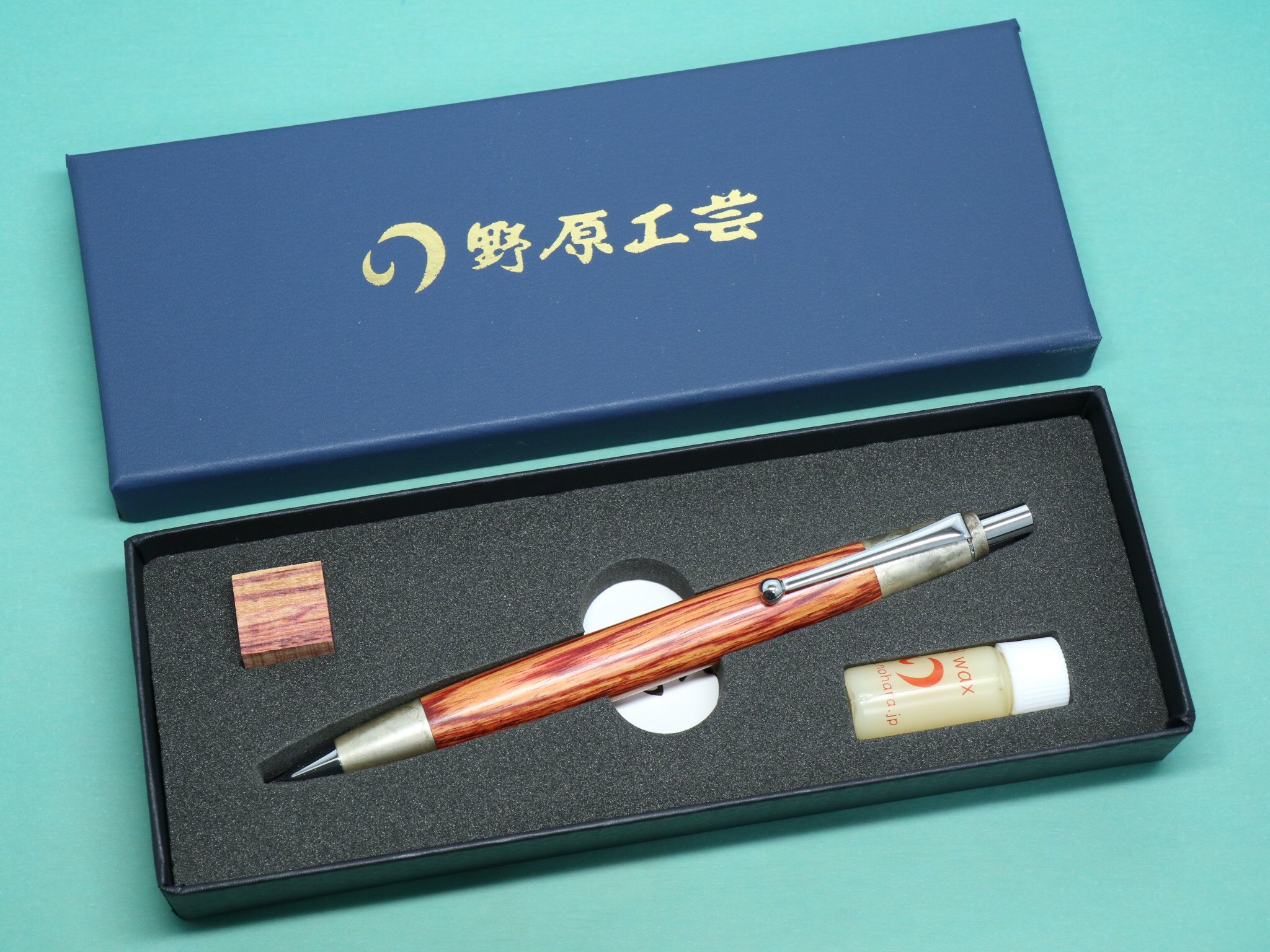 野原工芸 チューリップウッド 斑紋着色金具 (7年ものの 野原工芸 チューリップウッド 斑紋着色金具 (7年ものの