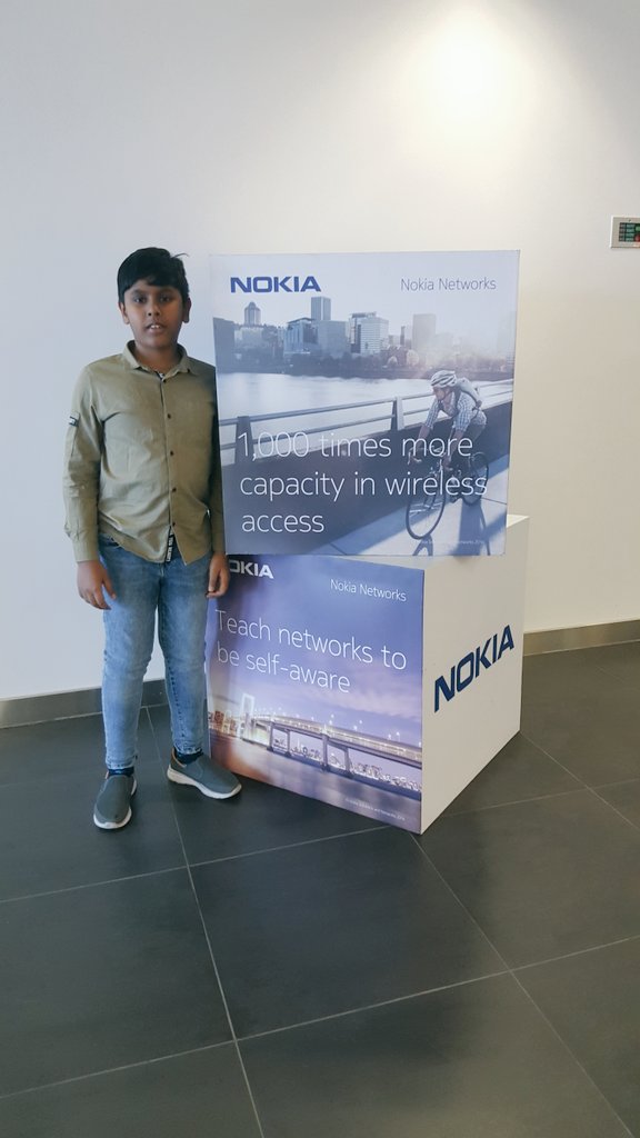 alikhan34's tweet photo. Kids had a gr8 time today with tech evalutions @nokia part of #XMASSHADOWING.Nice way of learning the working experience of parents.
@DxbModern @KNargish https://t.co/DOjl0p5I1W